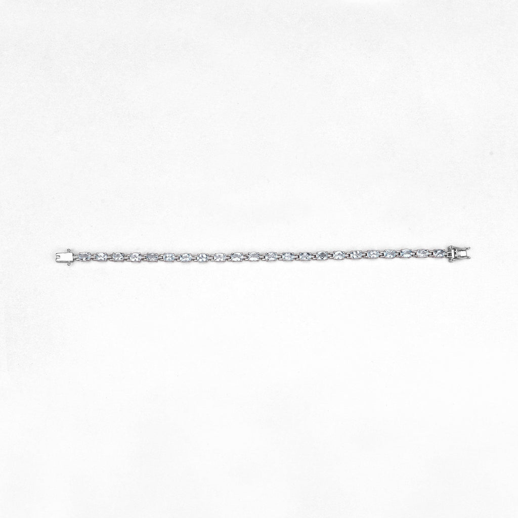 Natural Blue Topaz Bracelet