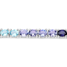 Load image into Gallery viewer, Genuine Multi Stone Eternity Bracelet