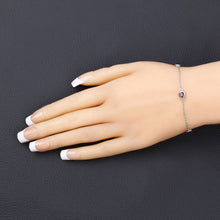 Load image into Gallery viewer, Genuine Garnet By The Yard Dainty Bracelet