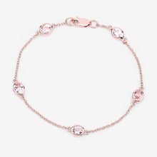 Load image into Gallery viewer, Genuine Morganite By The Yard Bracelet