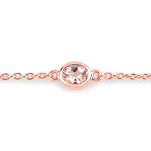 Load image into Gallery viewer, Genuine Morganite By The Yard Bracelet