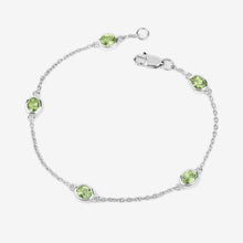 Load image into Gallery viewer, Genuine Green Peridot By The Yard Bracelet