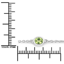 Load image into Gallery viewer, Genuine Green Peridot By The Yard Bracelet