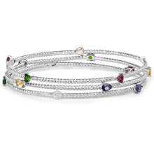 Load image into Gallery viewer, Genuine Multi Stones Bangle