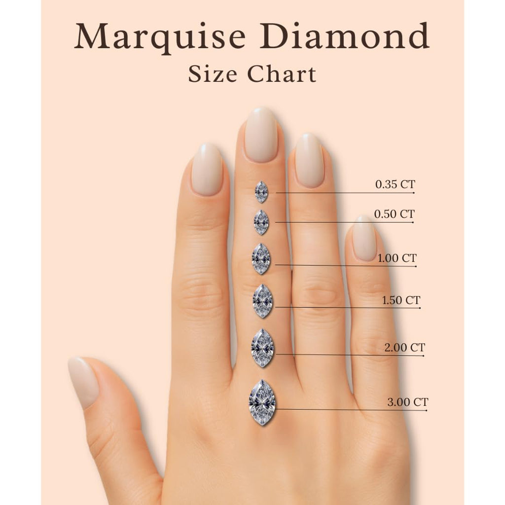 Marquise Loose Lab Grown Diamond Stone SI1 IGI Certified