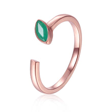 Load image into Gallery viewer, Emerald Green May Birthstone Marquise Ring