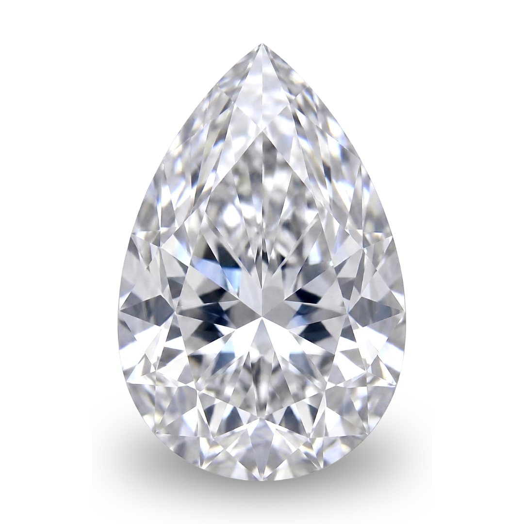 Pear Shaped Loose Lab Grown Diamond Stone VS1 IGI Certified