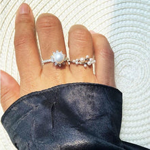 Load image into Gallery viewer, stackable ring, minimalist rings for her, anniversary gift, jewelry gift on a budget