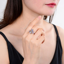 Load image into Gallery viewer, Model in Tanzanite ring