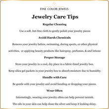 Load image into Gallery viewer, tips to maintain silver jewelry