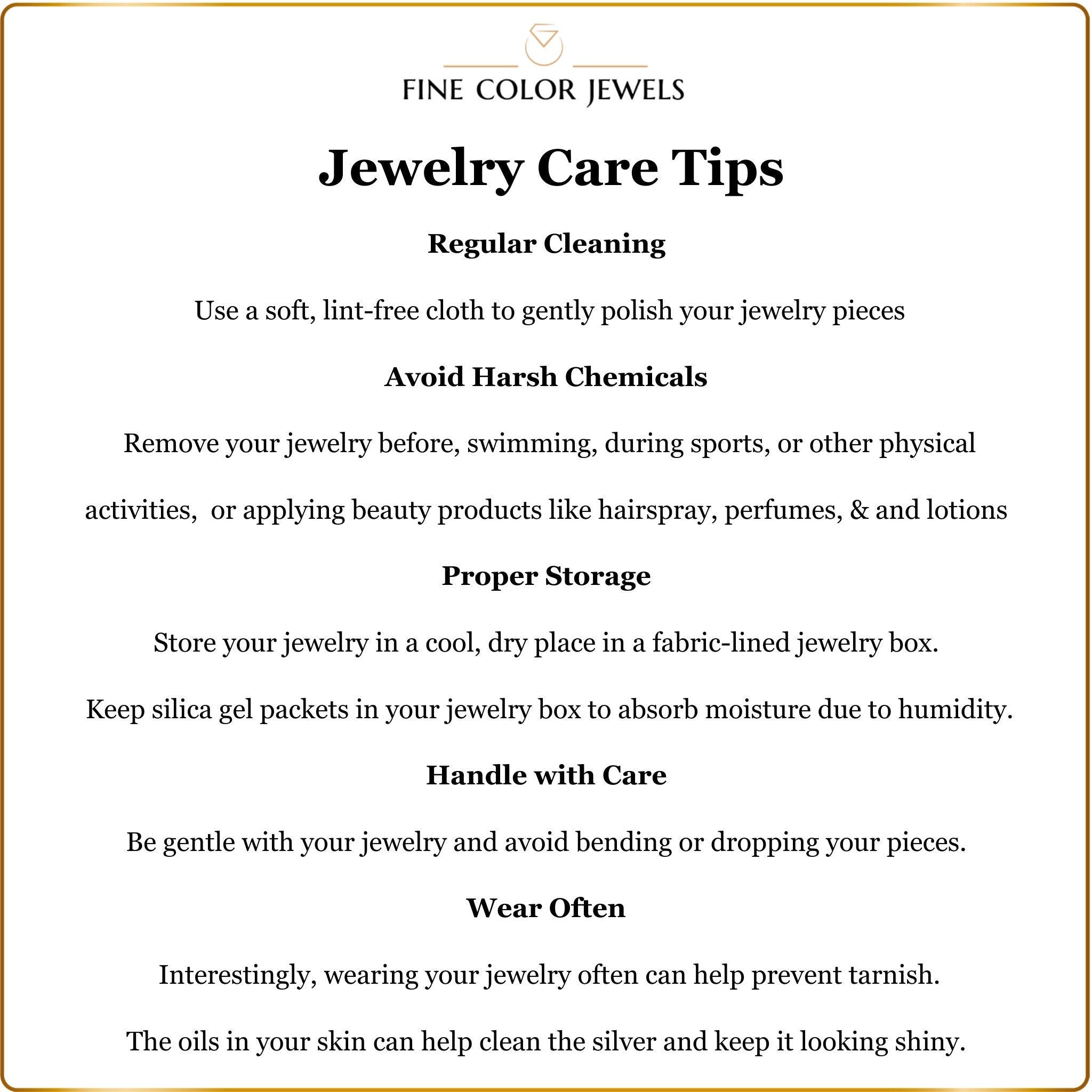 jewelry care tips, how to take care of your jewelry