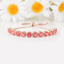 Load image into Gallery viewer, elegant bracelets for women, sapphire jewelry online, corundum jewelry online, rare gems, gemstone jewelry, buy sapphire bracelet online, buy jewelry online, adjustable jewelry for women