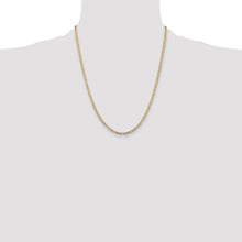 Load image into Gallery viewer, 14k Yellow Gold Concave Open Chain For Men