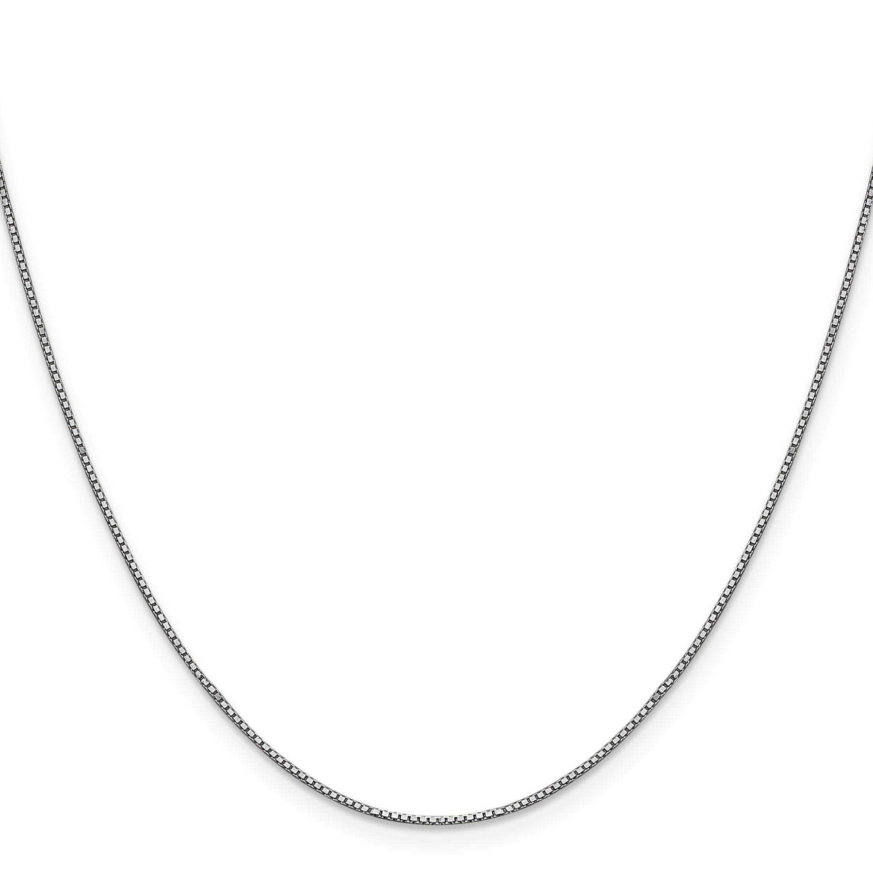 Men Box 14K Yellow and White Gold Chain Necklaces
