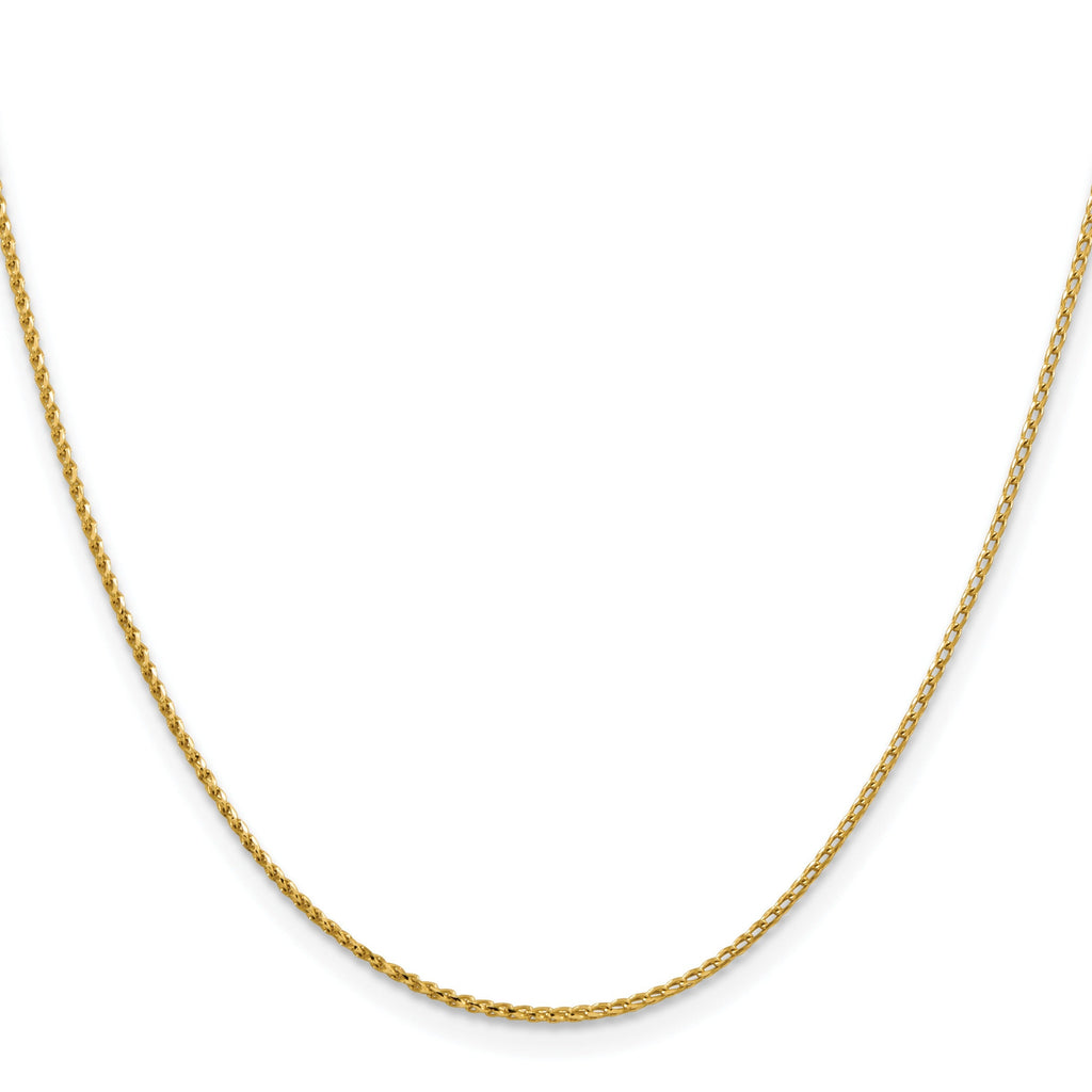 14K Yellow Gold Open Franco Chain 20-inch