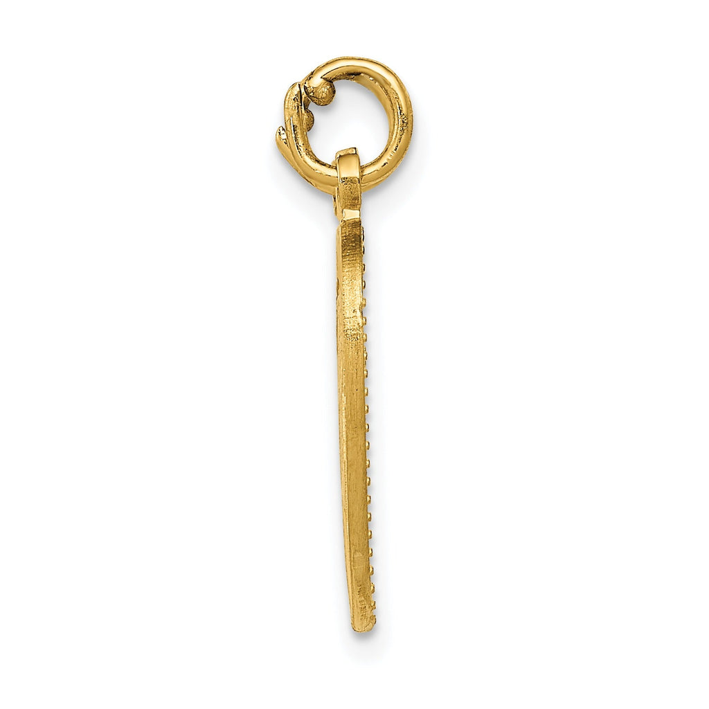 Handcrafted gold hoop earring with vertical bar, FCJ Jewelry LLC jewelry