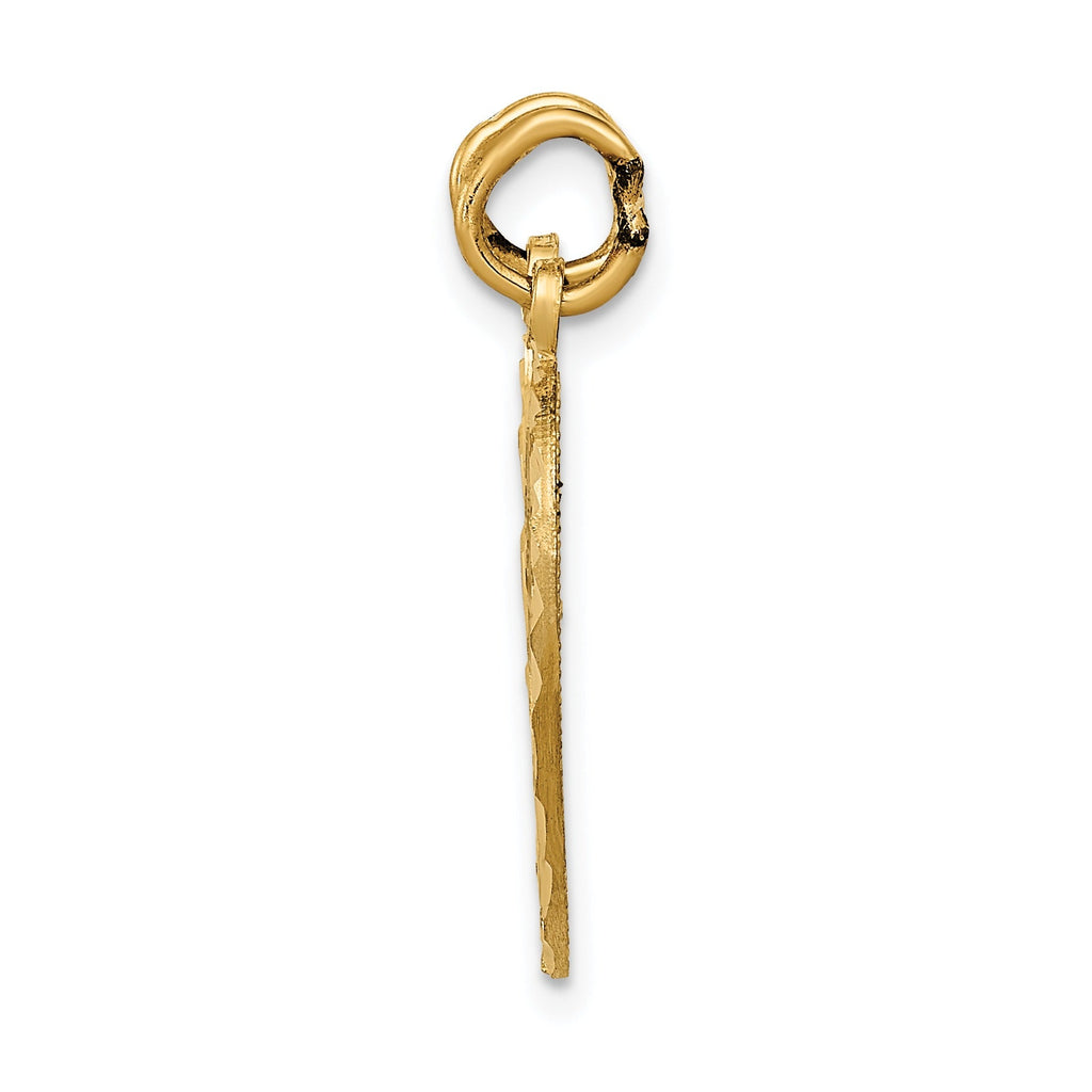 14k Gold 2 Piece Break-apart Charm Pendant