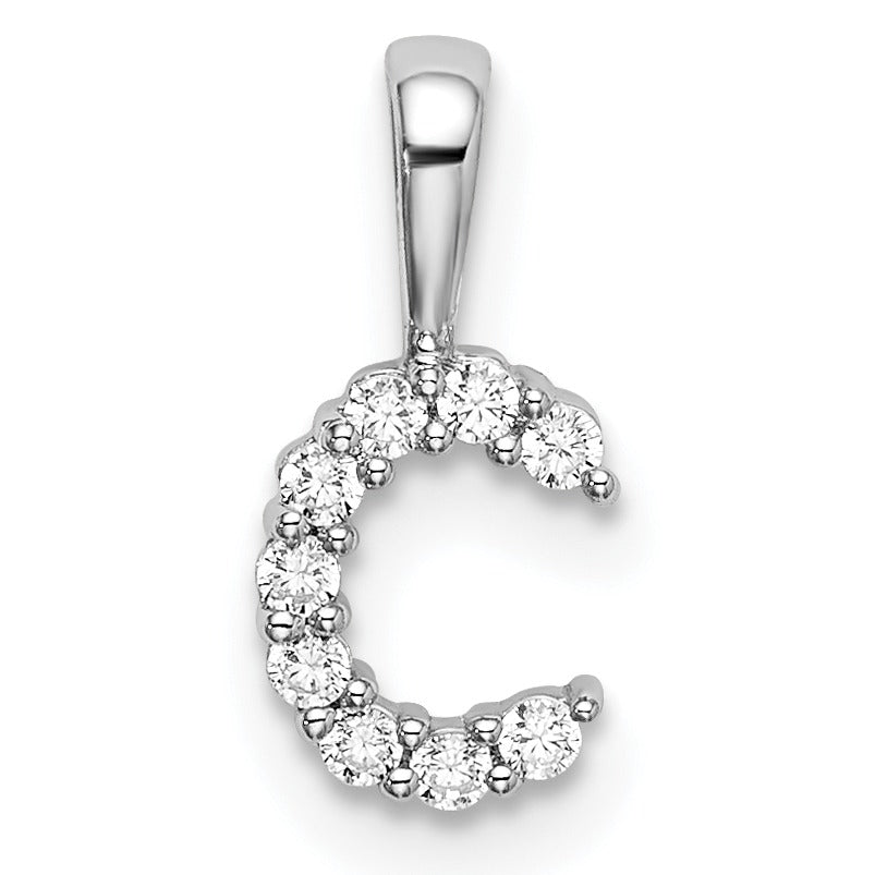 Lab Grown Diamond Initial Pave Pendants