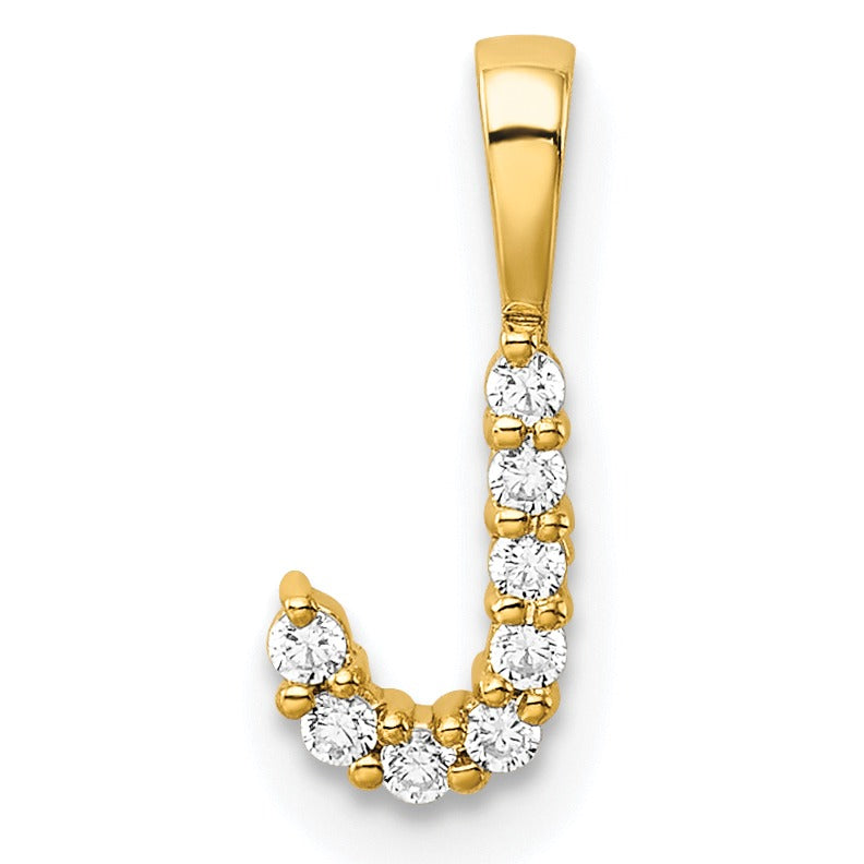 Lab Grown Diamond Initial Pave Pendants