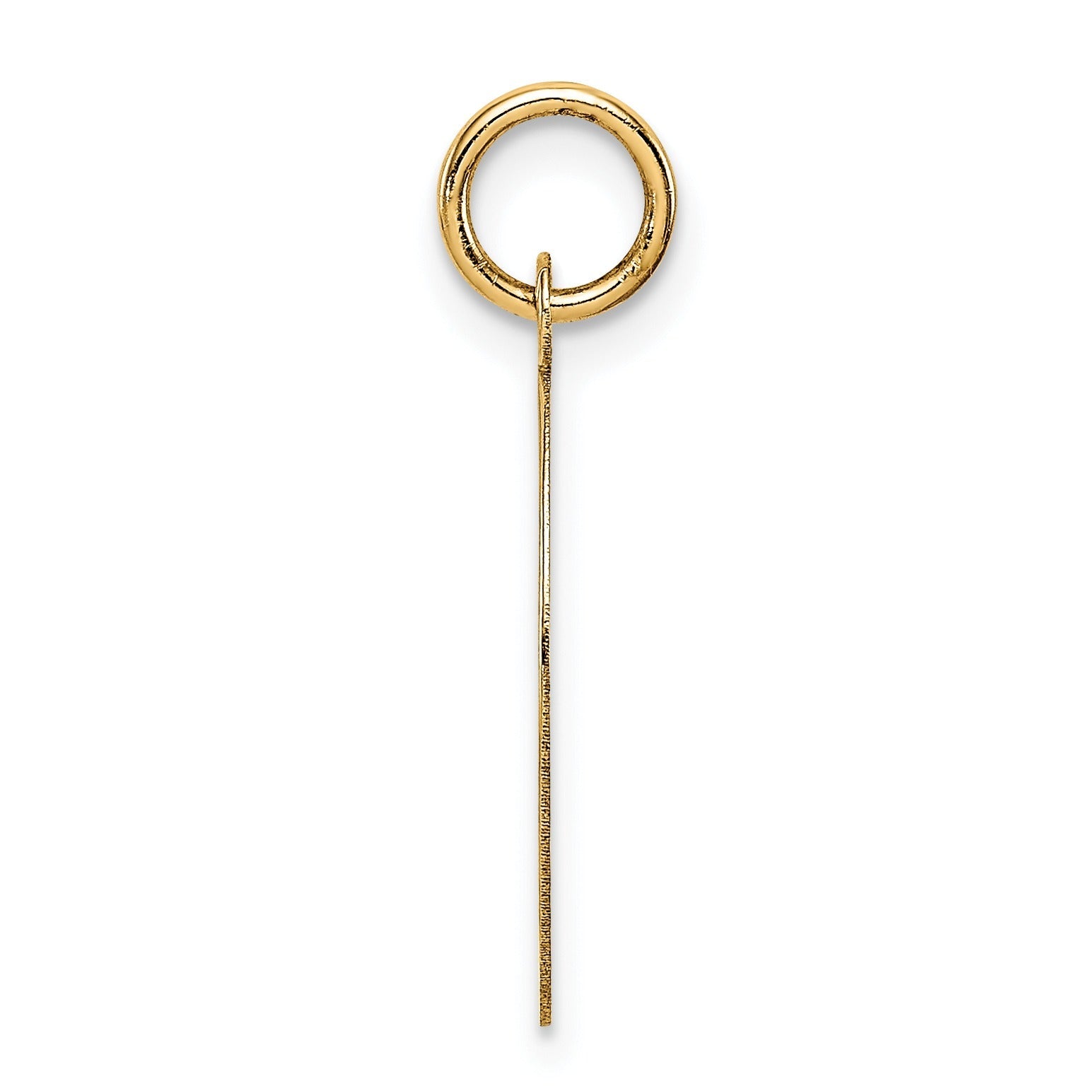 14K MIZPAH COIN 2-piece Round Charm