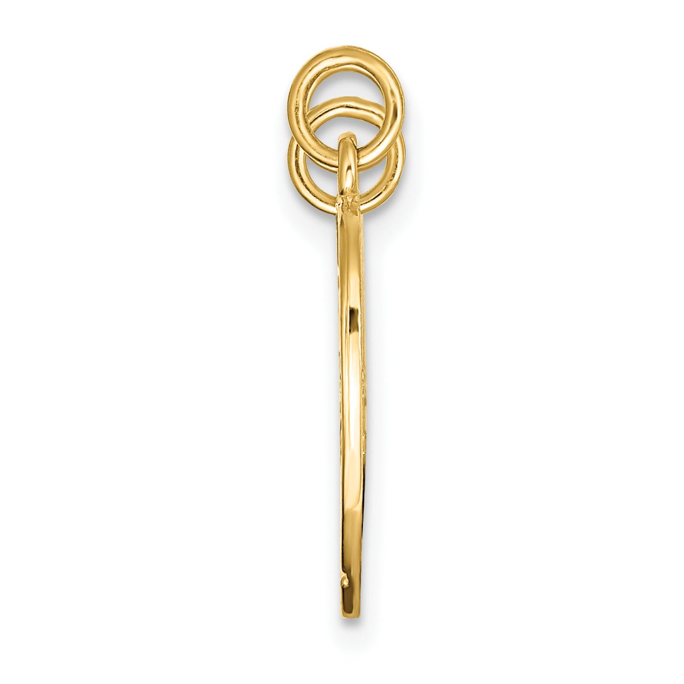 10k 3 piece Break-apart Big Sis, Sis and Lil Sis Charm Pendant