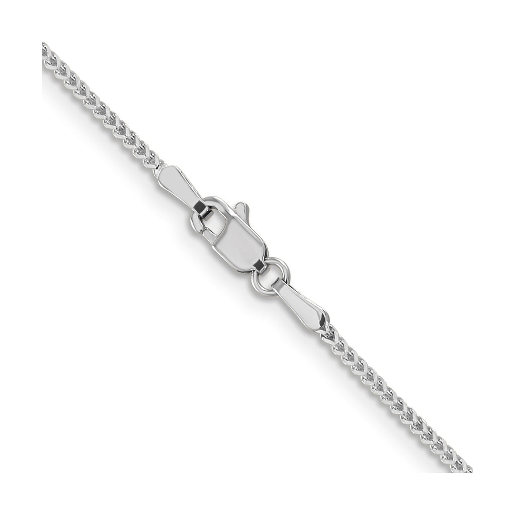 20-inch 14K White Gold Franco Chain