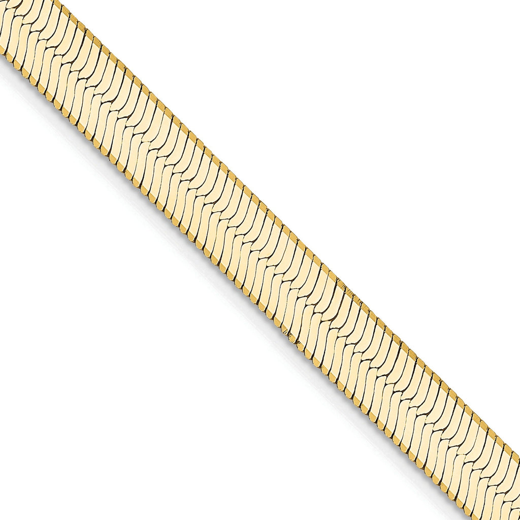 24-inch 14k Yellow Gold Silky Herringbone Chain