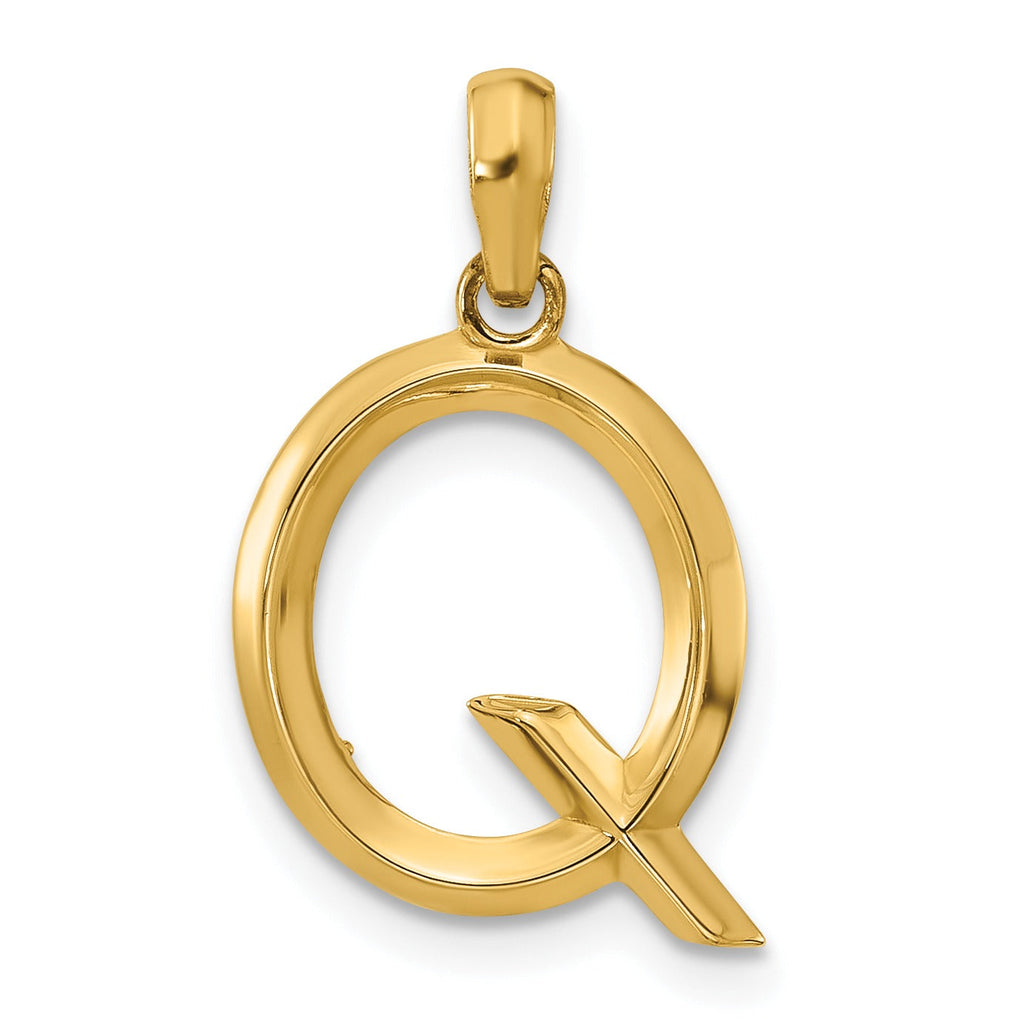Fancy Initial Pendants