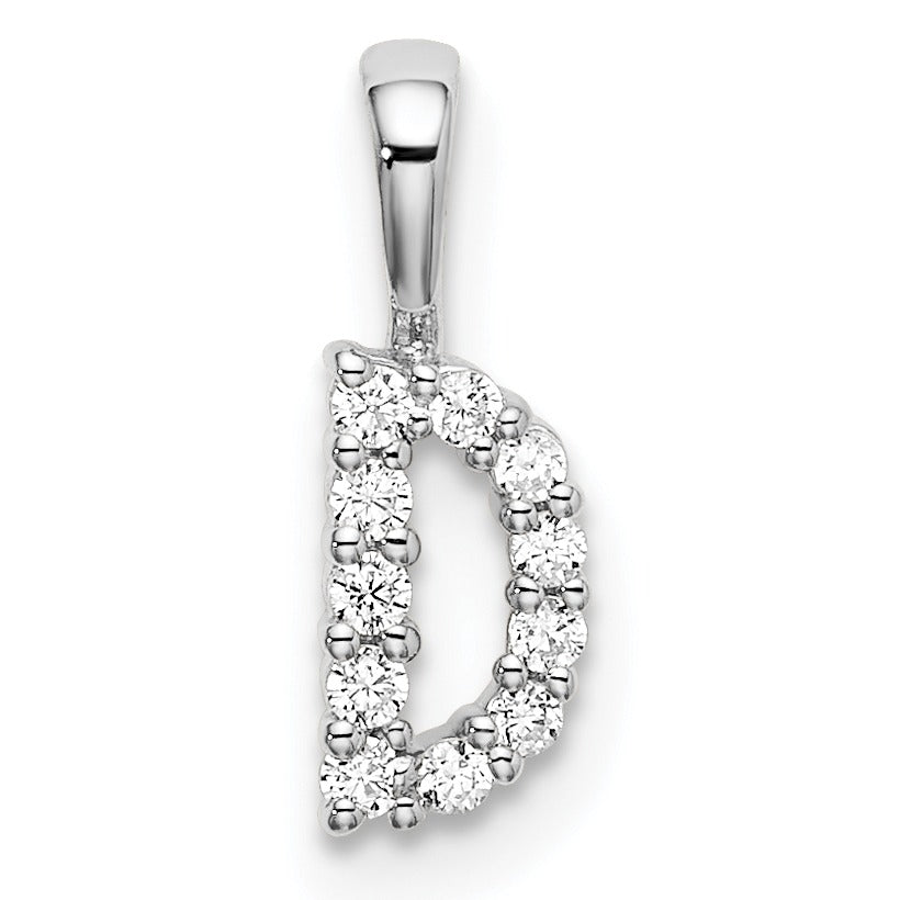 Lab Grown Diamond Initial Pave Pendants