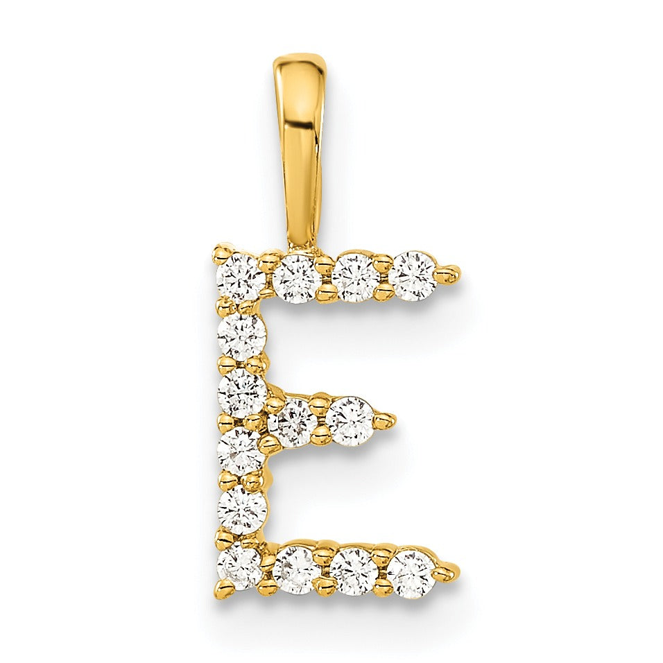 Lab Grown Diamond Initial Pave Pendants