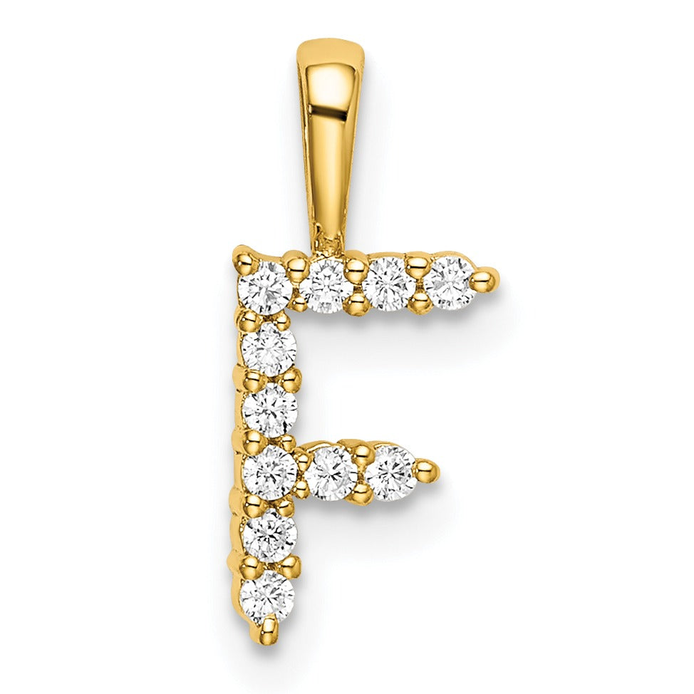 Lab Grown Diamond Initial Pave Pendants