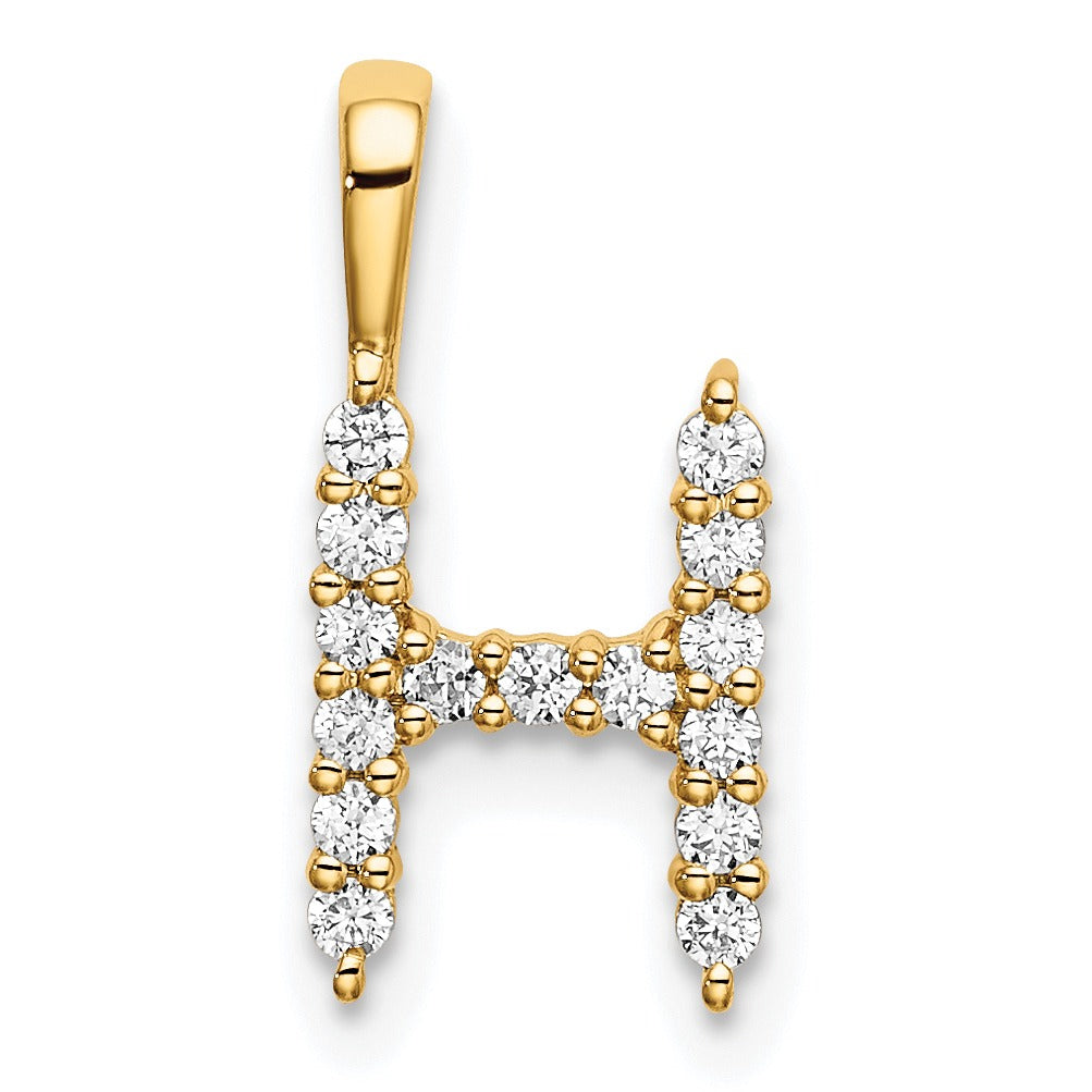 Lab Grown Diamond Initial Pave Pendants