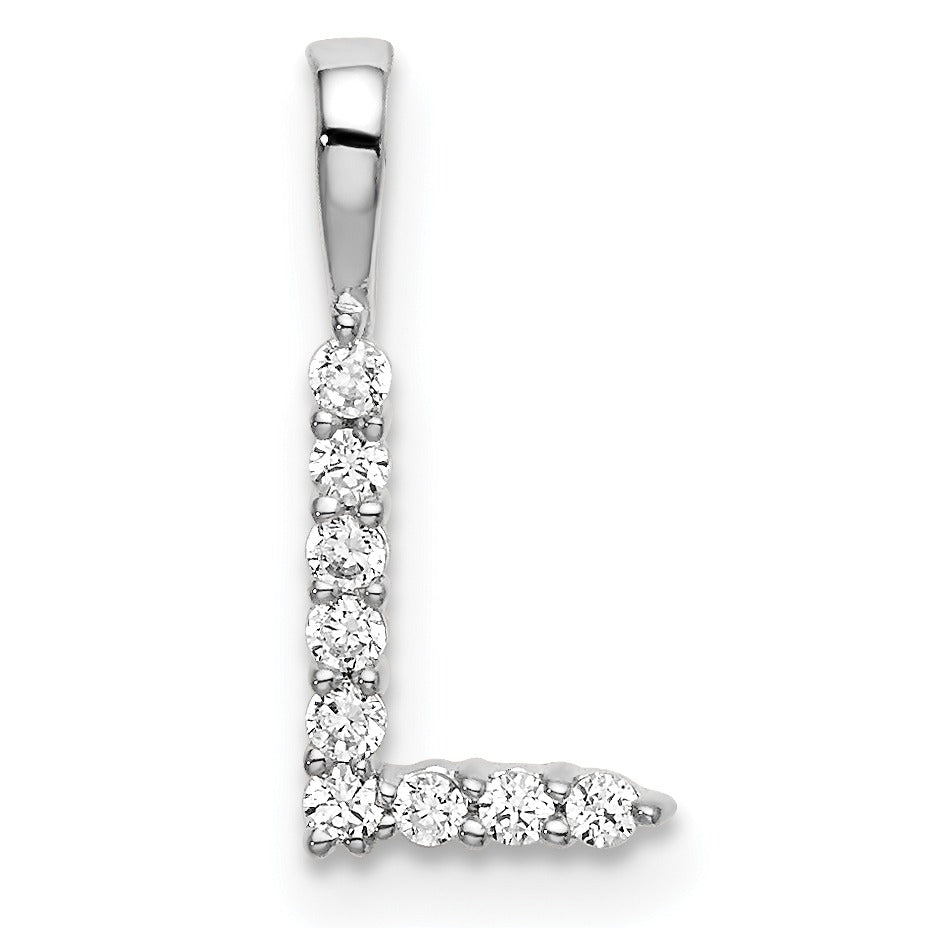 Lab Grown Diamond Initial Pave Pendants