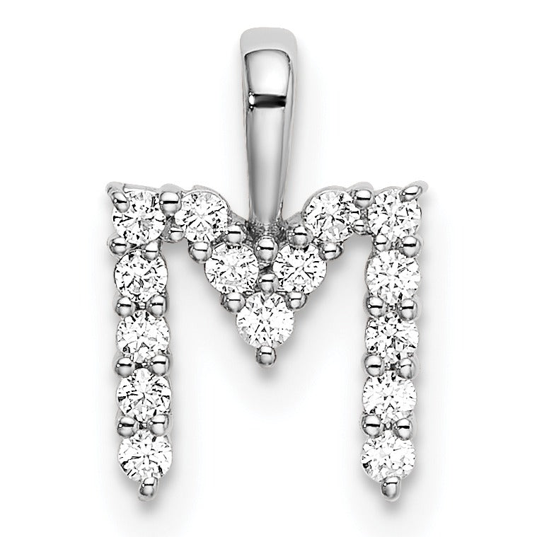 Lab Grown Diamond Initial Pave Pendants