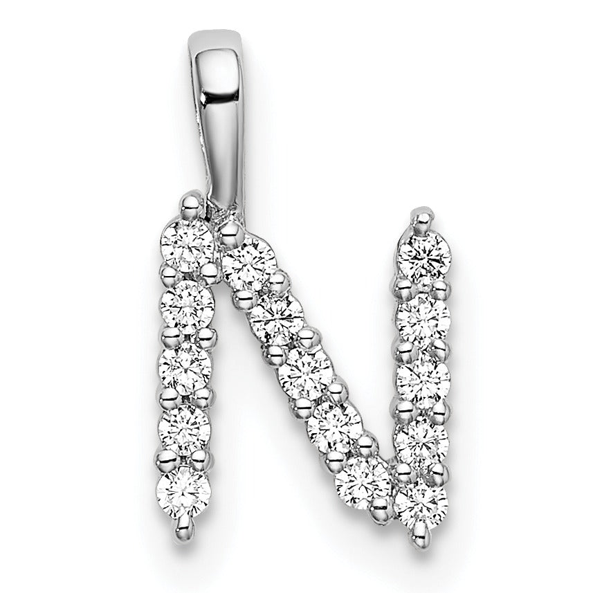 Lab Grown Diamond Initial Pave Pendants