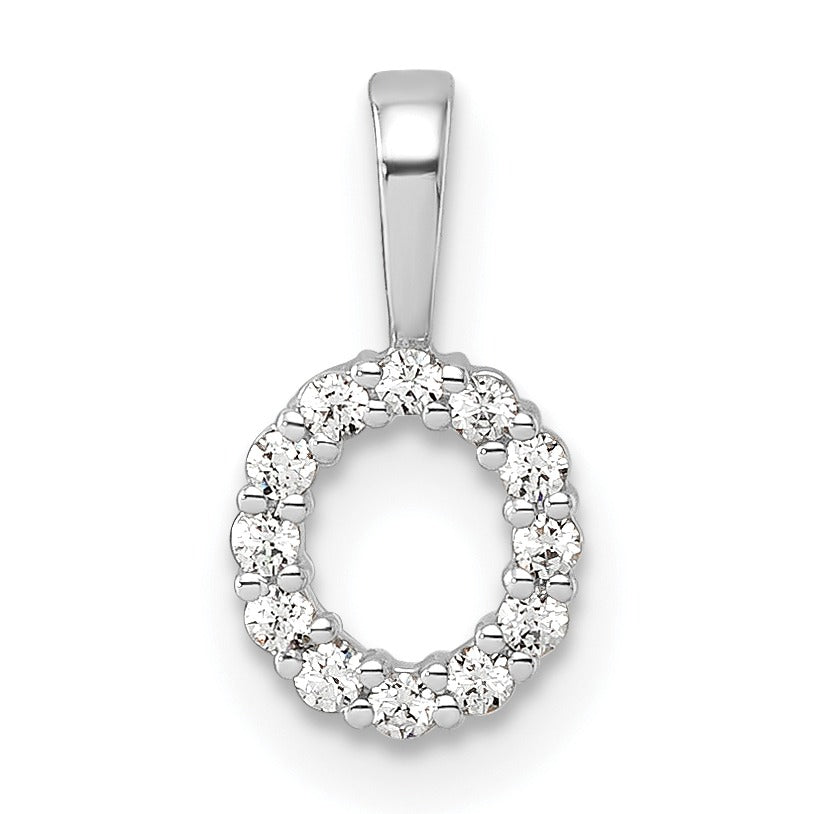 Lab Grown Diamond Initial Pave Pendants