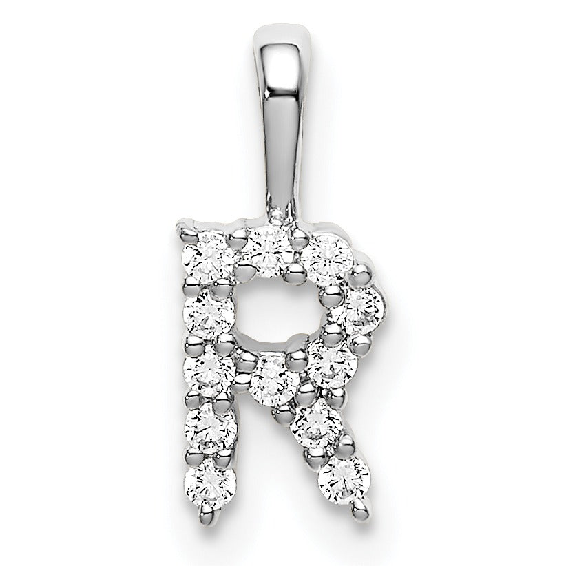 Lab Grown Diamond Initial Pave Pendants