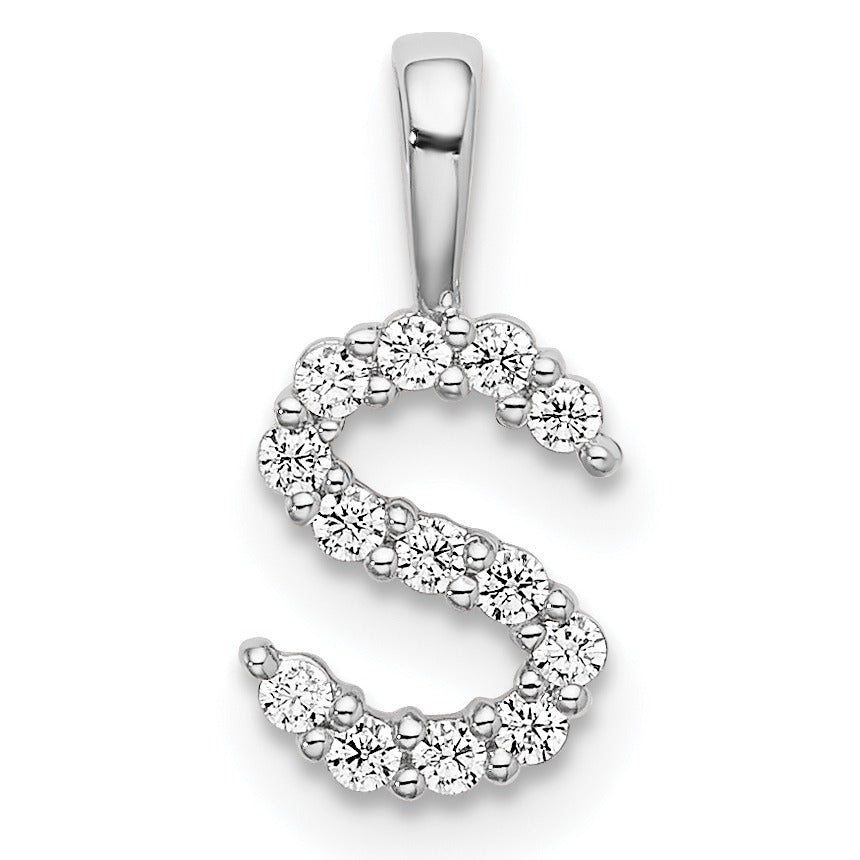 Lab Grown Diamond Initial Pave Pendants