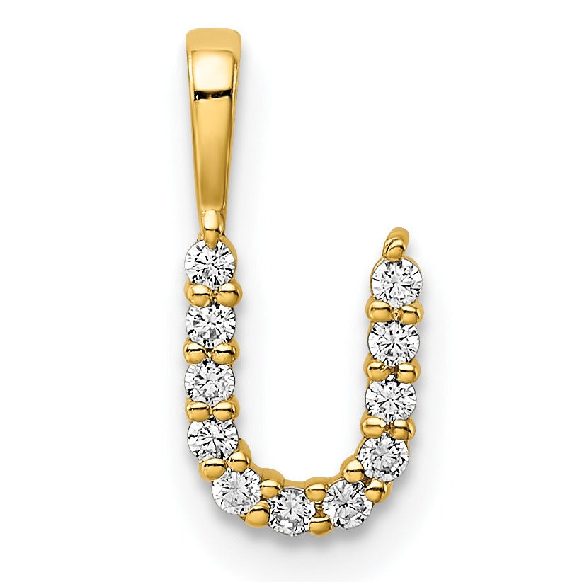 Lab Grown Diamond Initial Pave Pendants