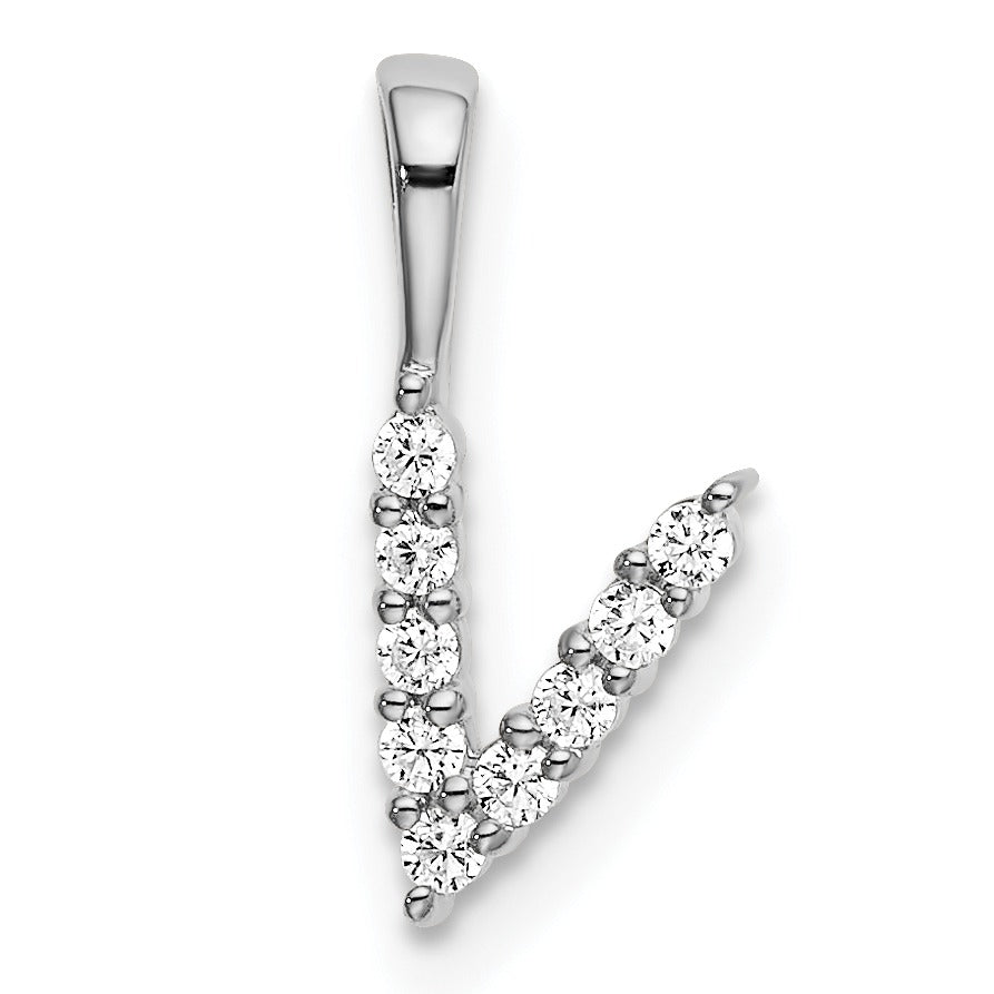Lab Grown Diamond Initial Pave Pendants