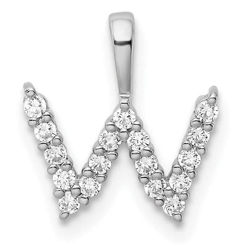 Lab Grown Diamond Initial Pave Pendants
