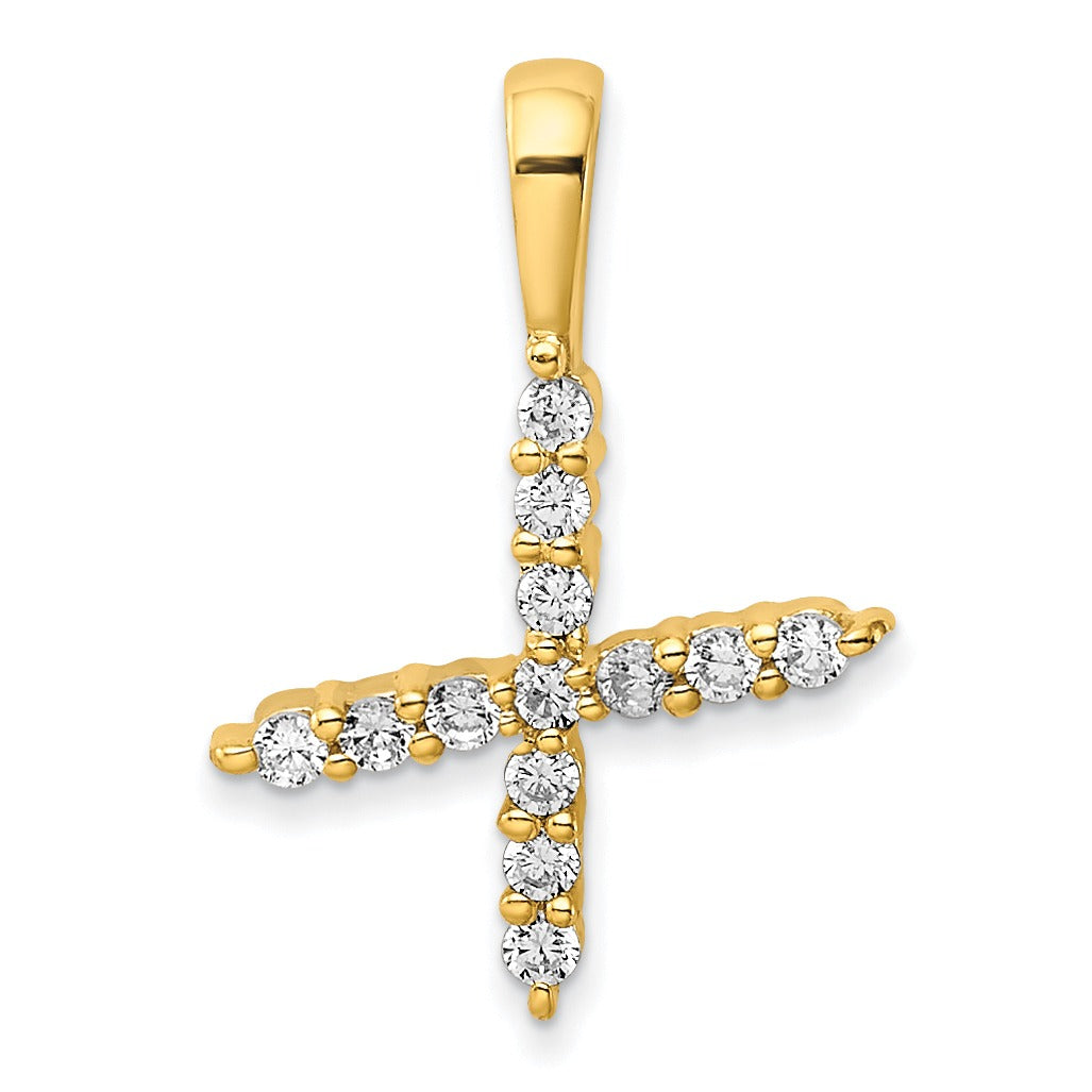 Lab Grown Diamond Initial Pave Pendants