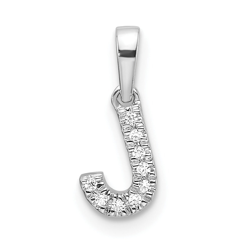 Natural Diamond Initials Bail Pendants