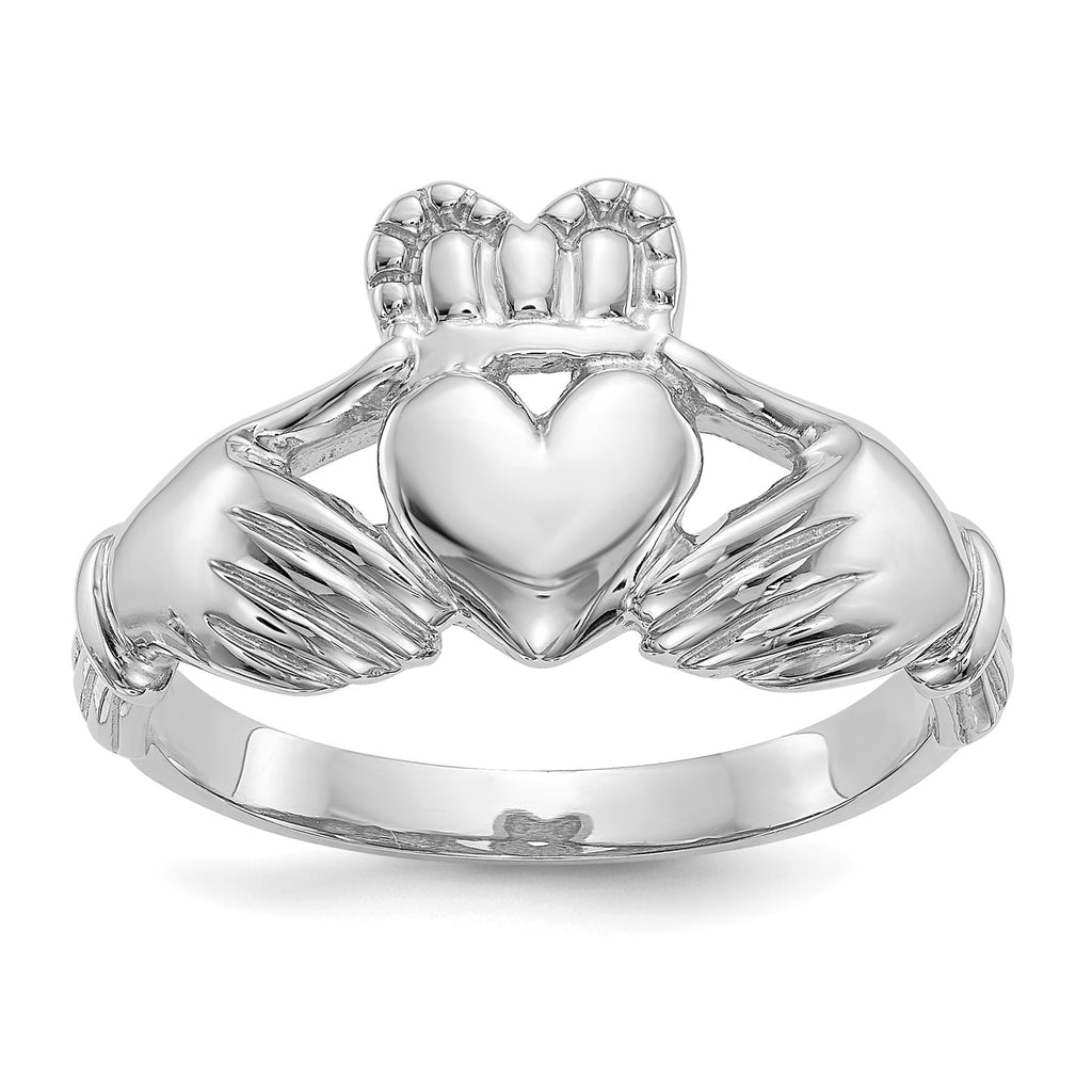 10k Gold Irish Claddagh Unisex Ring