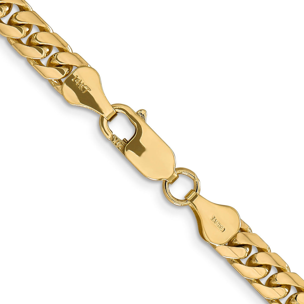 14k Gold Miami Cuban 24 inch Chain Necklace