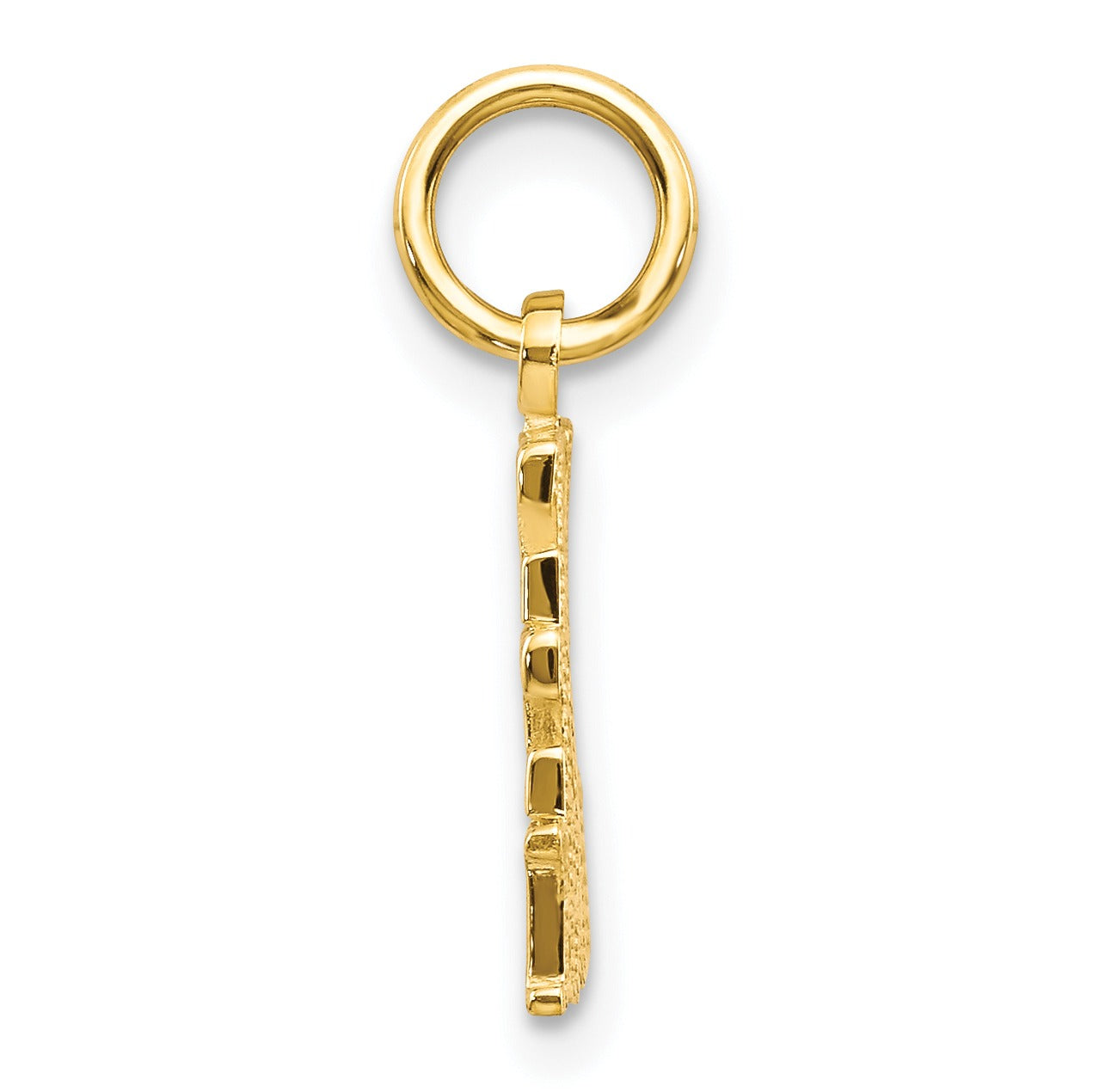 14k Gold Live Love Laugh Charm Pendant