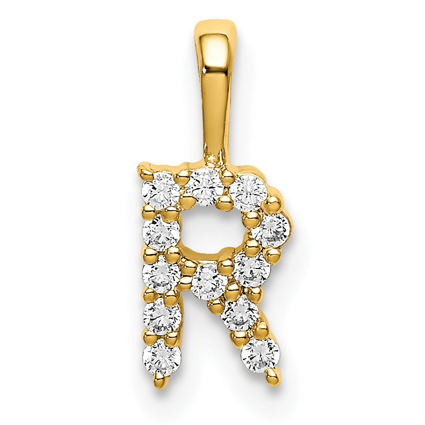 Lab Grown Diamond Initial Pave Pendants