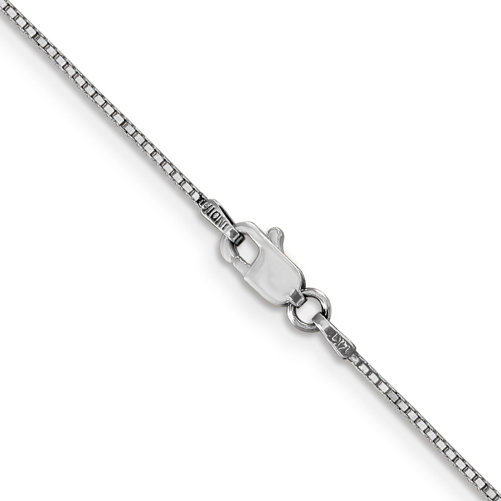 Men Box 14K Yellow and White Gold Chain Necklaces