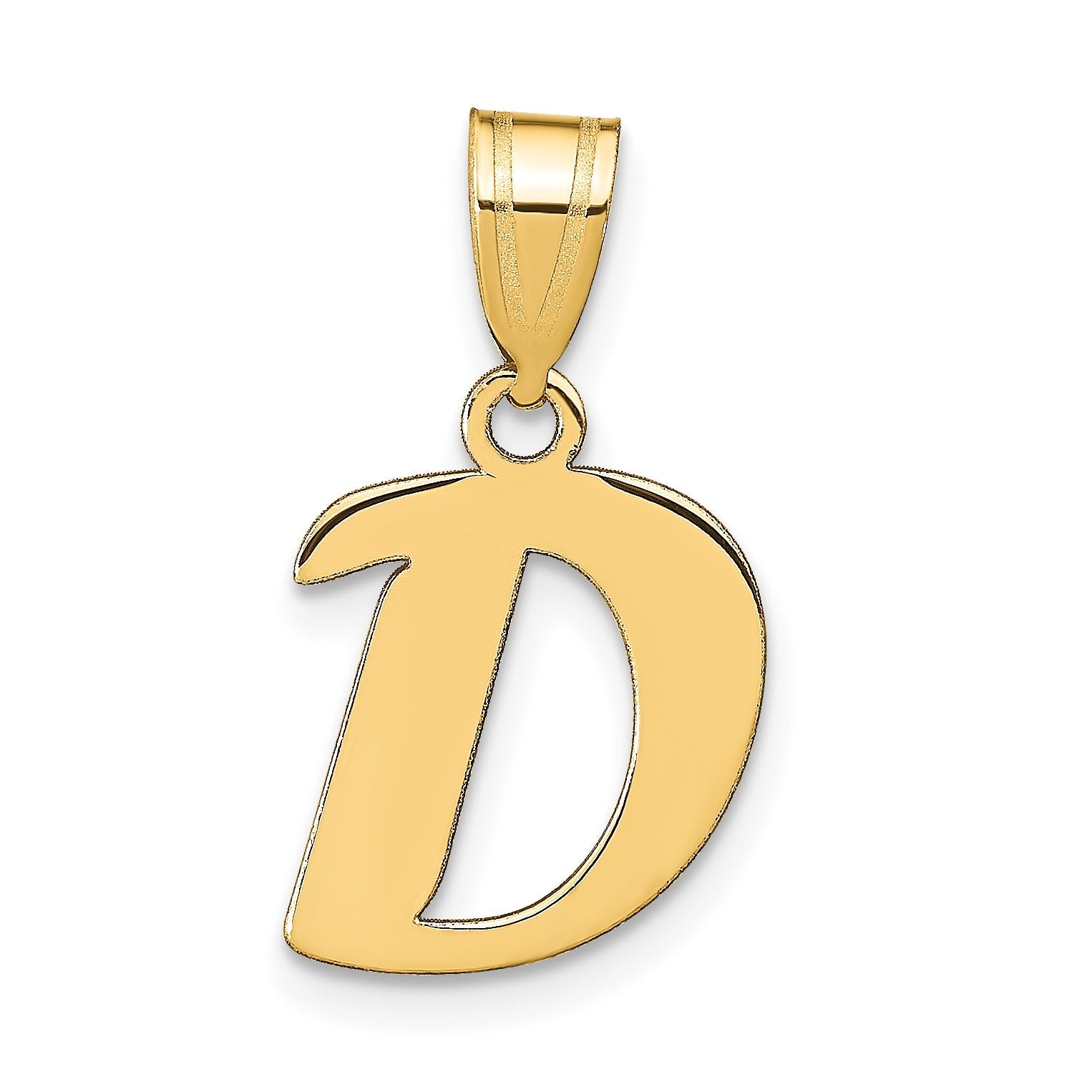 Gold Initial Pendant