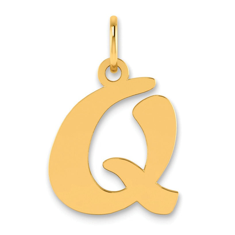 Gold Initial Pendant
